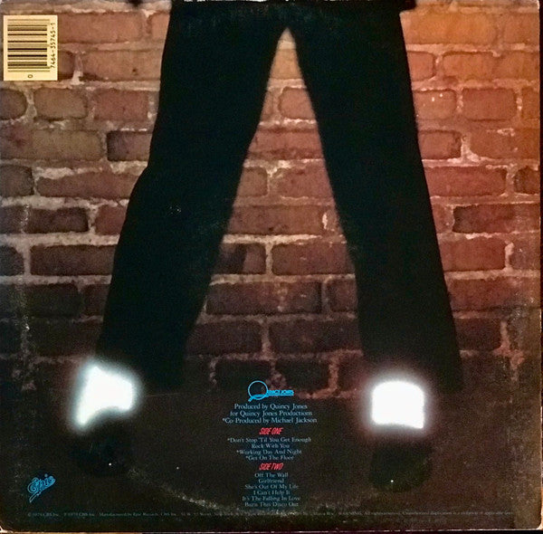 Michael Jackson - Off The Wall (LP, Album, Pit)