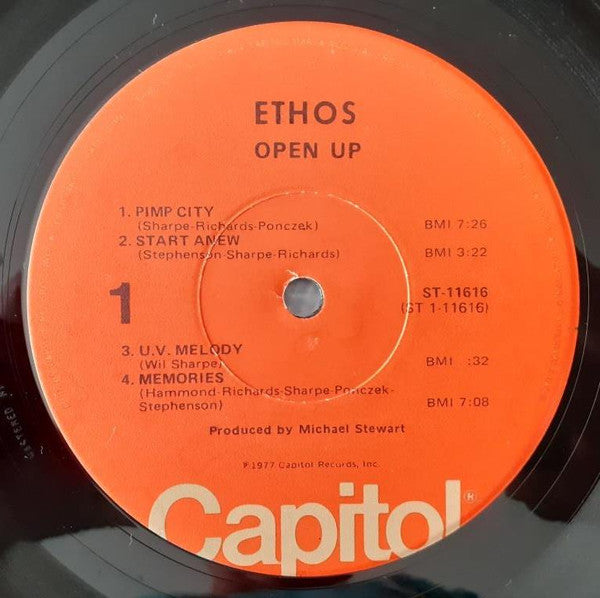 Ethos (3) - Open Up (LP, Album)