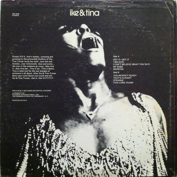 Ike & Tina Turner - Get It - Get It (LP, Album, RE)