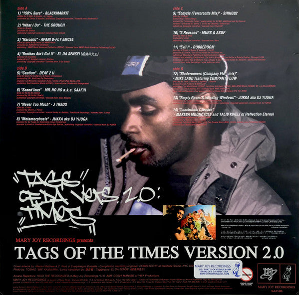 Various - Tags Of The Times Version 2.0 (2xLP, Comp)