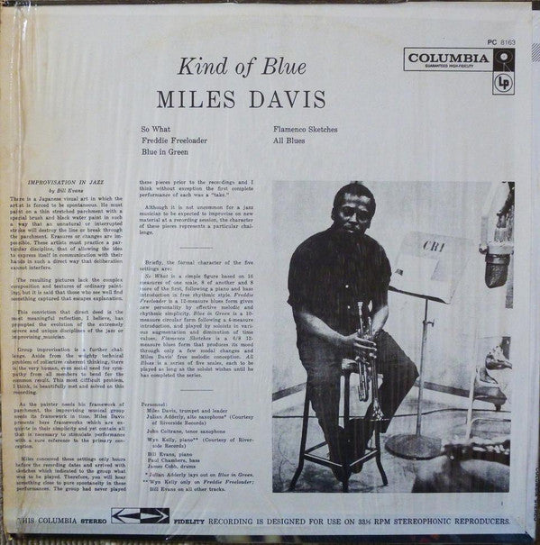 Miles Davis - Kind Of Blue (LP, Album, RP)