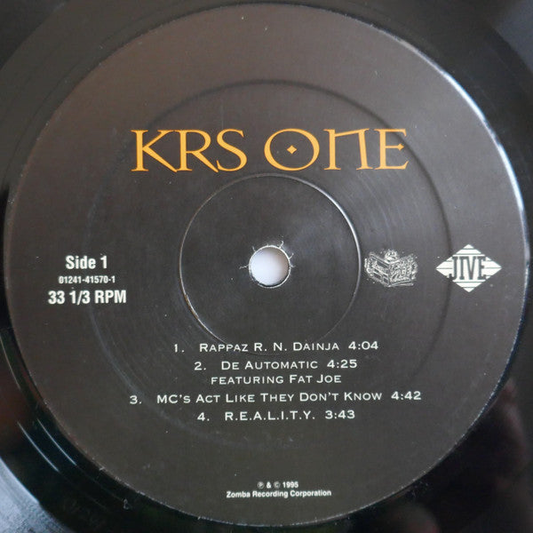 KRS One* - KRS One (2xLP, Album)