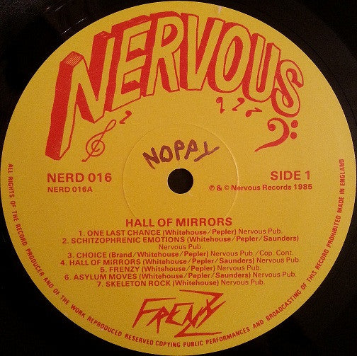 Frenzy (3) - Hall Of Mirrors (LP, Album)