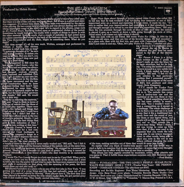 Bill Evans - The Bill Evans Album (LP, Album)