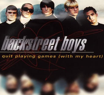 Backstreet Boys - Quit Playing Games (With My Heart) (12"")