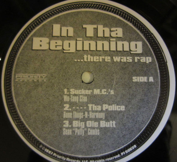 Various - In Tha Beginning...There Was Rap (2xLP, Comp)