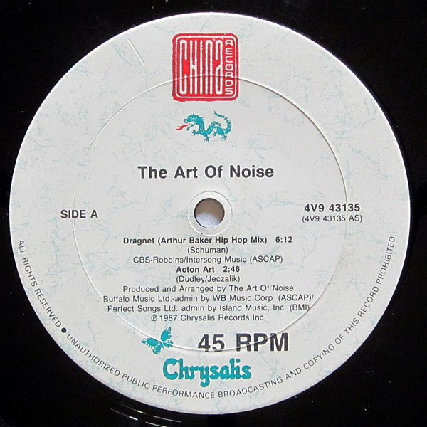 The Art Of Noise - Dragnet (12"")