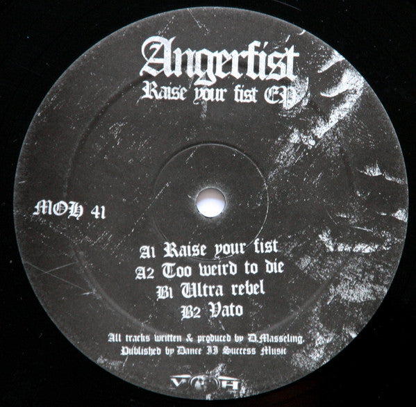 Angerfist - Raise Your Fist EP (12"", EP)