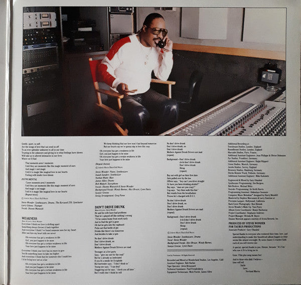 Stevie Wonder - The Woman In Red (Selections From The Original Moti...