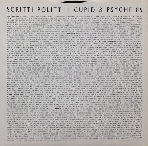 Scritti Politti - Cupid & Psyche 85 (LP, Album)