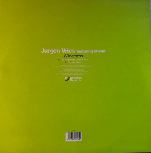 Jurgen Vries Featuring Shena - Wilderness (12"")