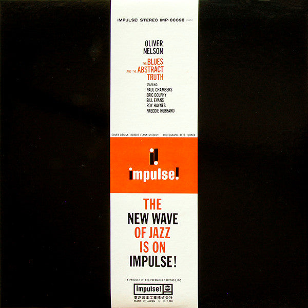 Oliver Nelson - The Blues And The Abstract Truth (LP, Album, RE, Gat)