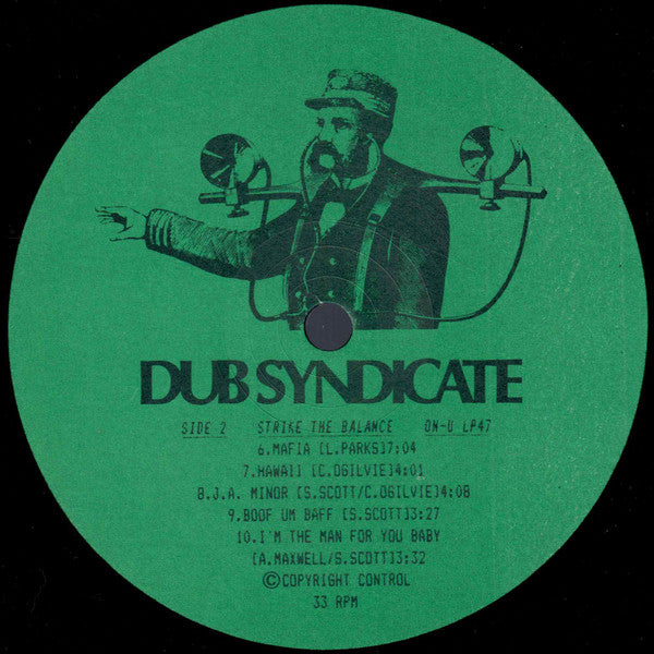 Dub Syndicate - Strike The Balance (LP, Album)