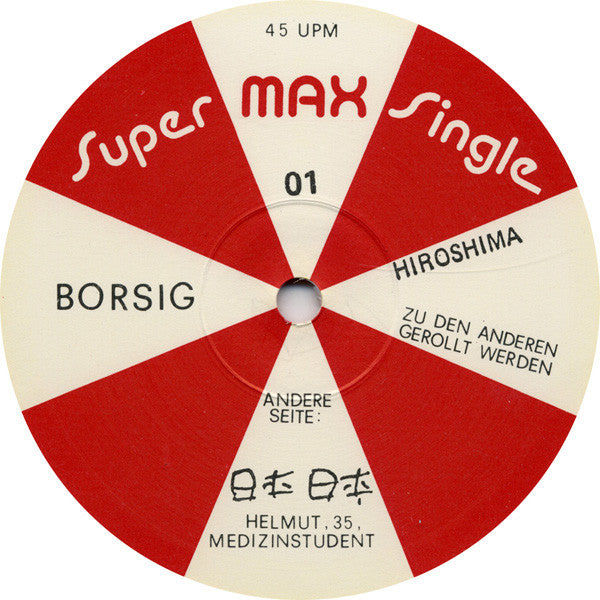 Borsig* - Hiroshima (12"", Maxi, Whi)