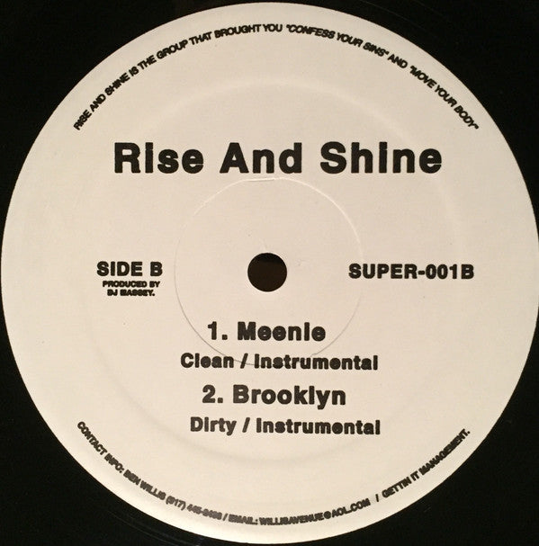 Rise & Shine (3) - Gotcha Back (12"")