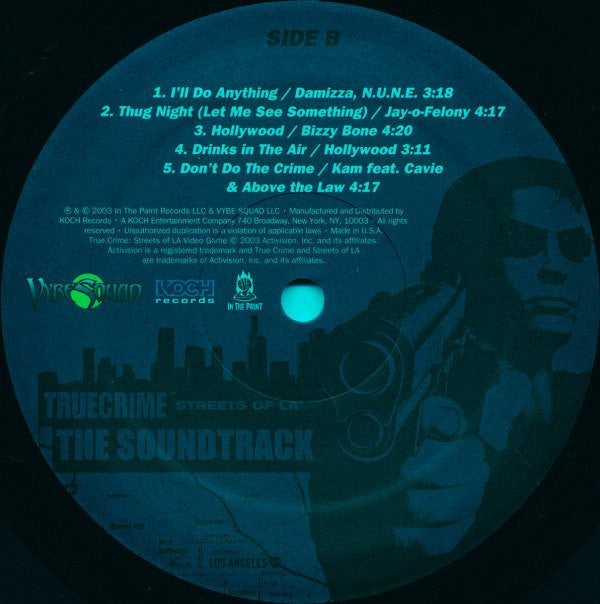 Various - True Crime: Streets Of LA (The Soundtrack) (2xLP, Album)