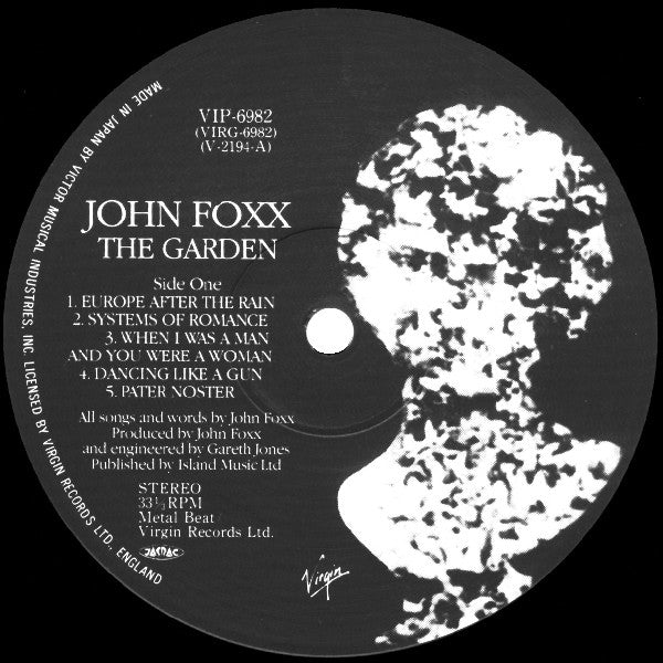 John Foxx - The Garden (LP, Album)