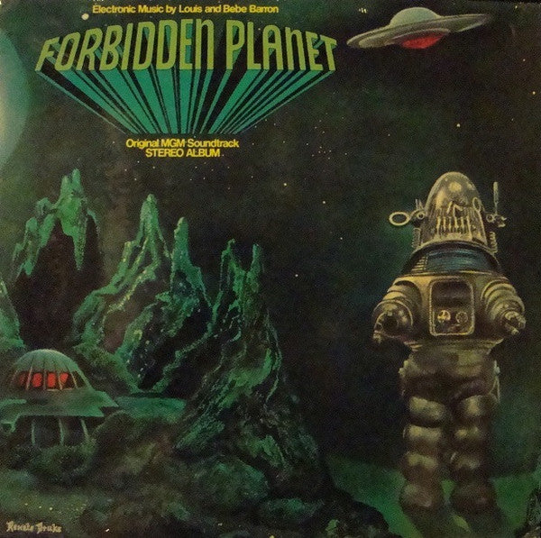 Louis And Bebe Barron - Forbidden Planet (LP, Album, RE)