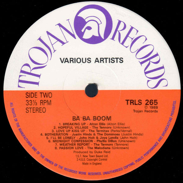 Various - Ba Ba Boom (LP, Comp)