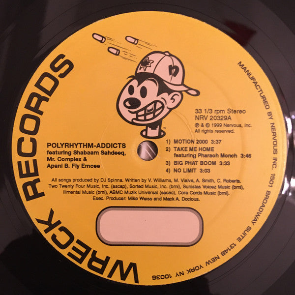 Polyrhythm Addicts - Rhyme Related (12"", EP)