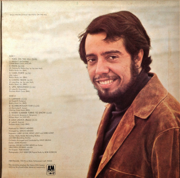 Sérgio Mendes & Brasil '66 - Fool On The Hill (LP, Album, Gat)