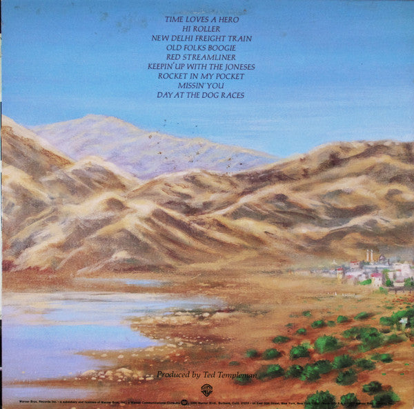 Little Feat - Time Loves A Hero (LP, Album, Win)