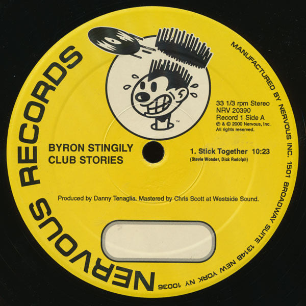 Byron Stingily - Club Stories (3x12"", Album)