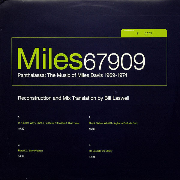 Miles Davis - Panthalassa: The Music Of Miles Davis 1969-1974(2xLP,...