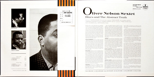Oliver Nelson - The Blues And The Abstract Truth (LP, Album, RE, Gat)