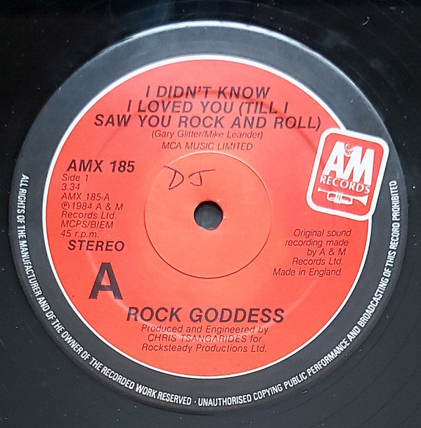 Rock Goddess - I Didn't Know I Loved You (Till I Saw You Rock And R...