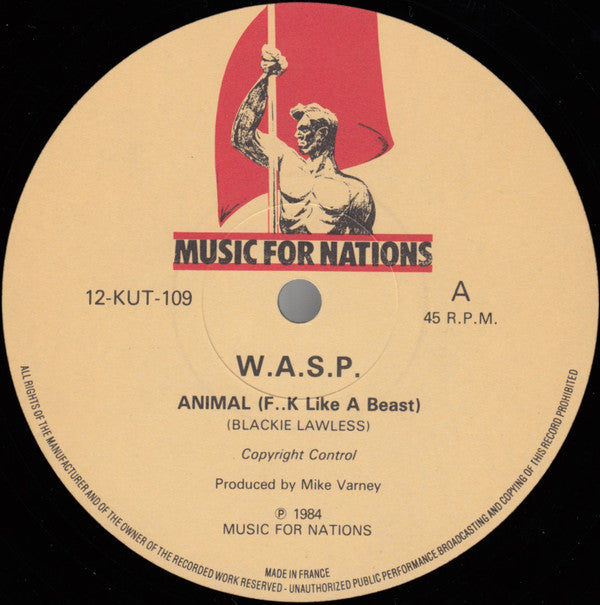 W.A.S.P. - Animal (F**k Like A Beast) (12"", Single)