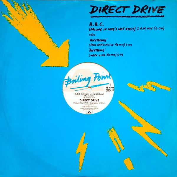 Direct Drive (3) - A.B.C. (Falling In Love's Not Easy) (12"")