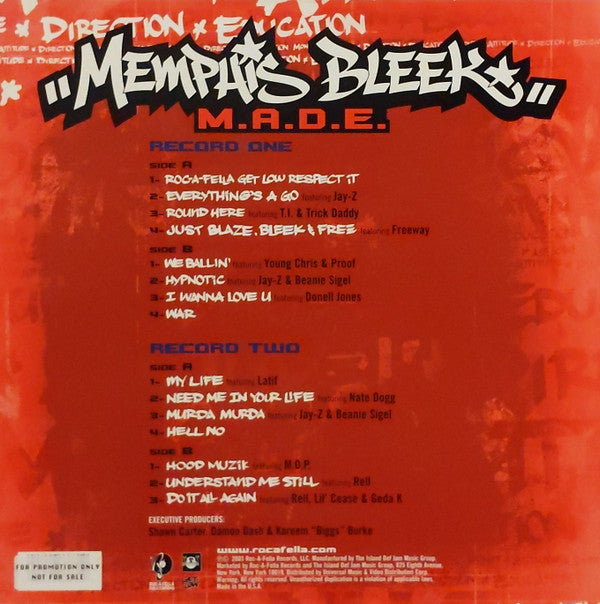 Memphis Bleek - M.A.D.E. (2xLP, Album)