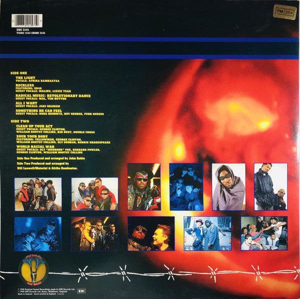 Afrika Bambaataa & Family - The Light(LP, Album, Gat + 12", Single,...