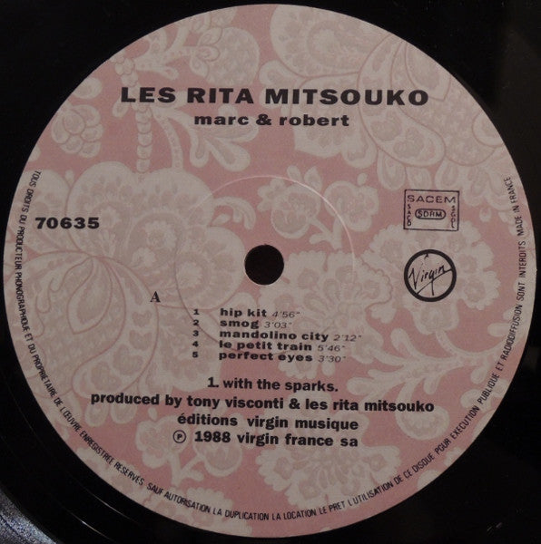 Les Rita Mitsouko - Marc & Robert (LP, Album)