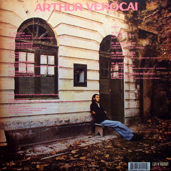 Arthur Verocai - Arthur Verocai (LP, Album, RE)