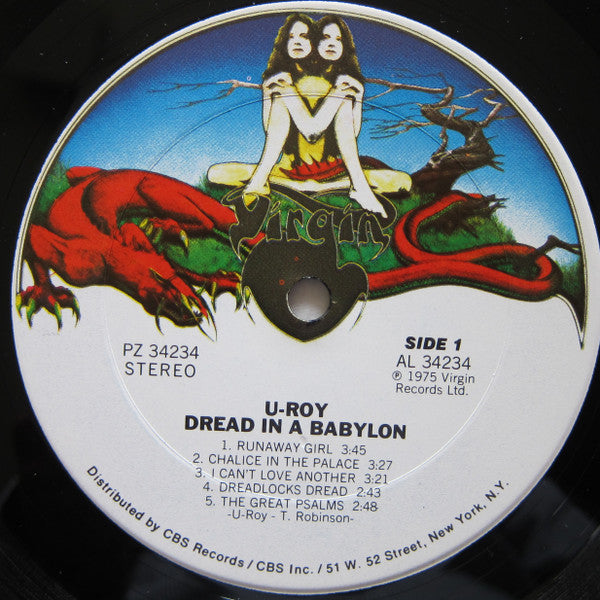 U-Roy - Dread In A Babylon (LP, Album)