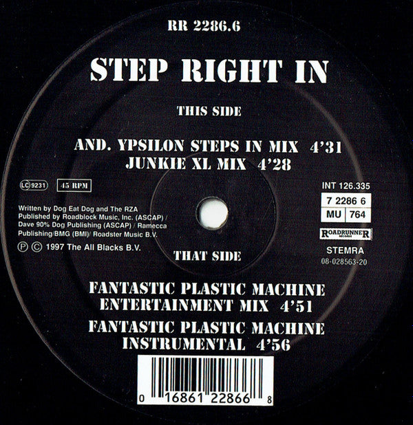 Dog Eat Dog - Step Right In (Remixed) (12"", Single)