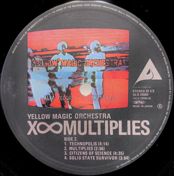 Yellow Magic Orchestra - X∞Multiplies = X∞マルティプライズ(LP, Comp)