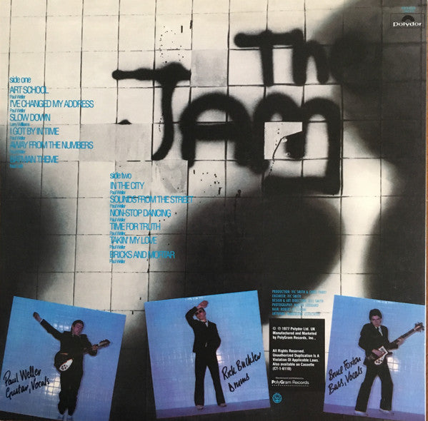 The Jam - In The City (LP, Album, RE)