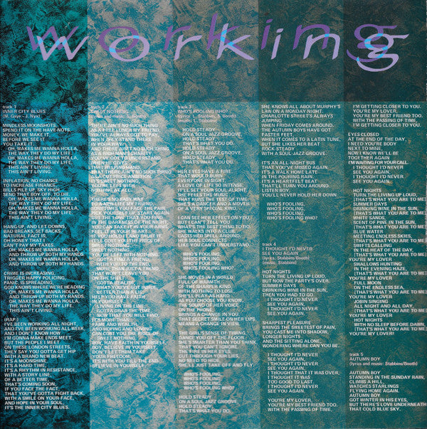 Working Week - Working Nights (LP, Album + 12"")