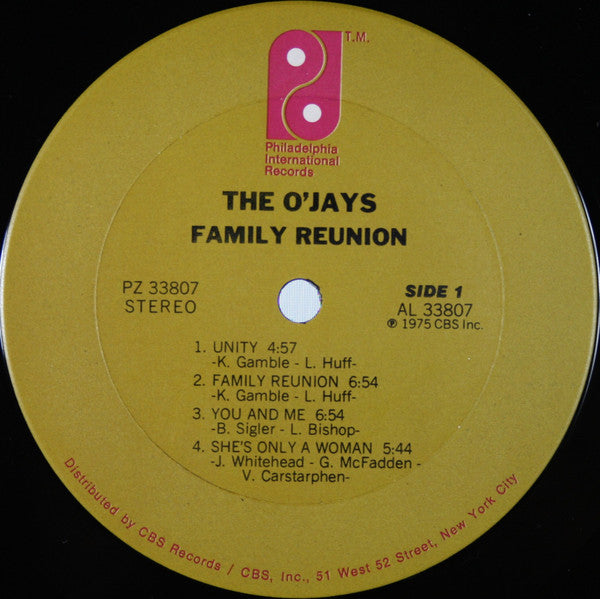 The O'Jays - Family Reunion (LP, Album, Ter)
