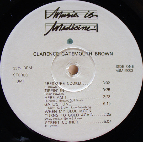 Clarence Gatemouth Brown* - Blackjack (LP, Album)