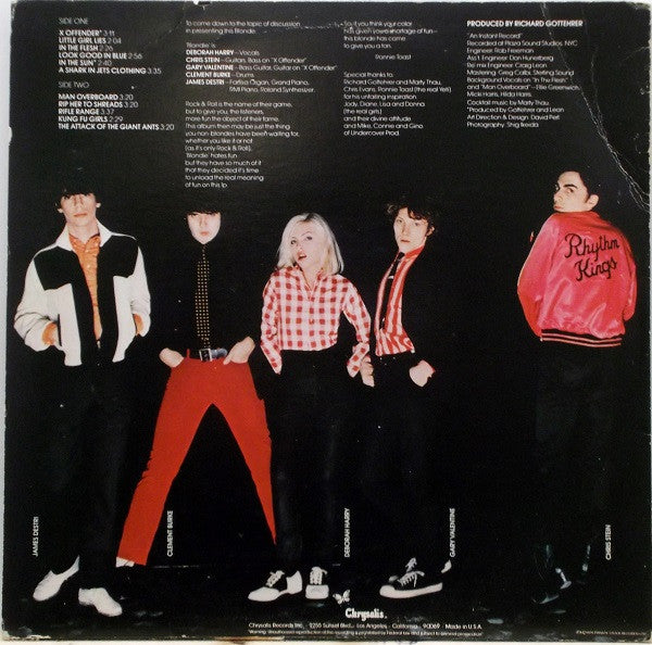 Blondie - Blondie (LP, Album, RE, San)