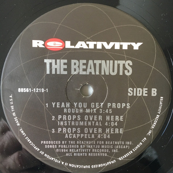 The Beatnuts - Props Over Here (12"")