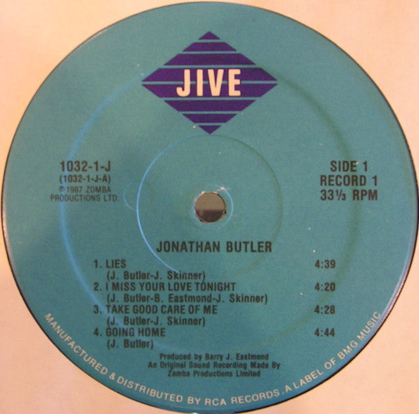 Jonathan Butler - Jonathan Butler (2xLP, Album)