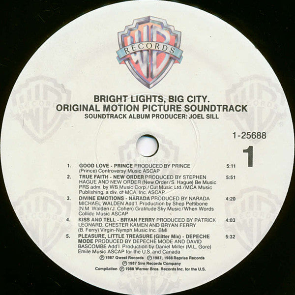 Various - Bright Lights, Big City (Original Motion Picture Soundtra...