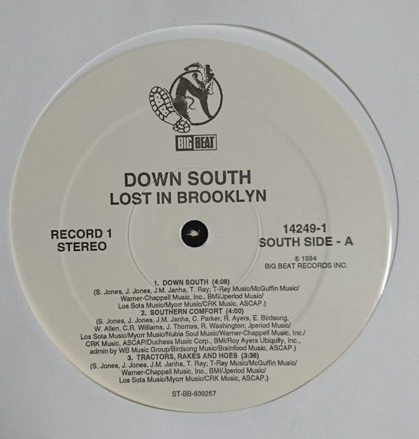 Down South - Lost In Brooklyn (2xLP, Album, Whi)