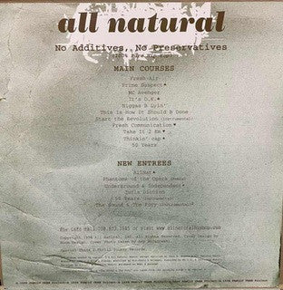 All Natural - No Additives, No Preservatives (Xtra Phat) (2xLP)