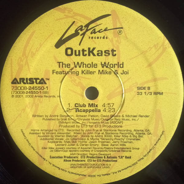 OutKast - The Whole World(12", Single)